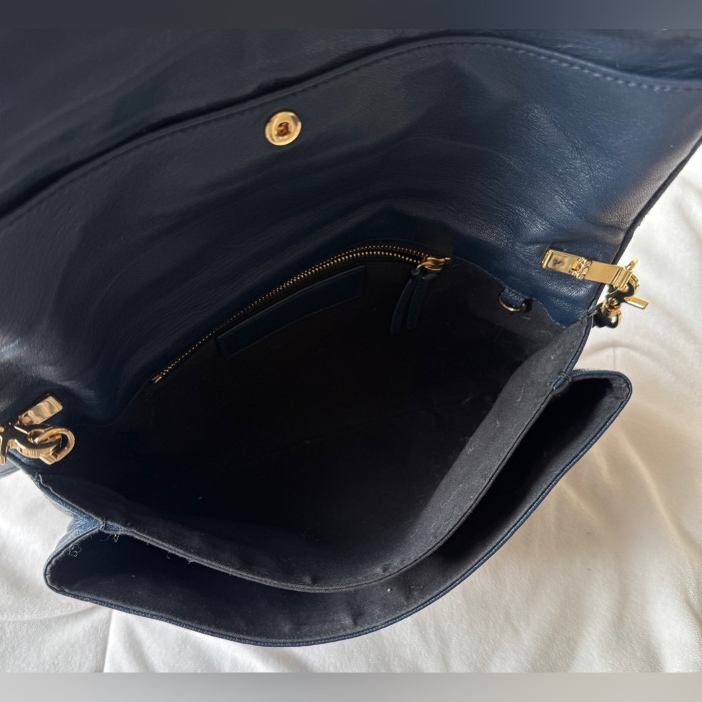 Balenciaga Black Leather Clutch with Gold Hardware ! Authentic - Picture 7 of 13
